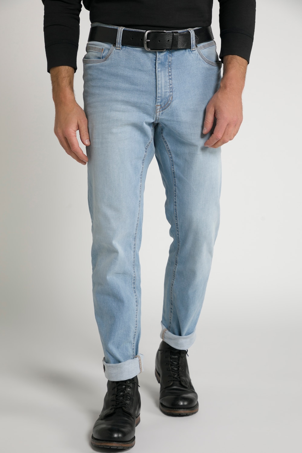 Große Größen Jeans, Herren, blau, Größe: 35, Baumwolle, JP1880