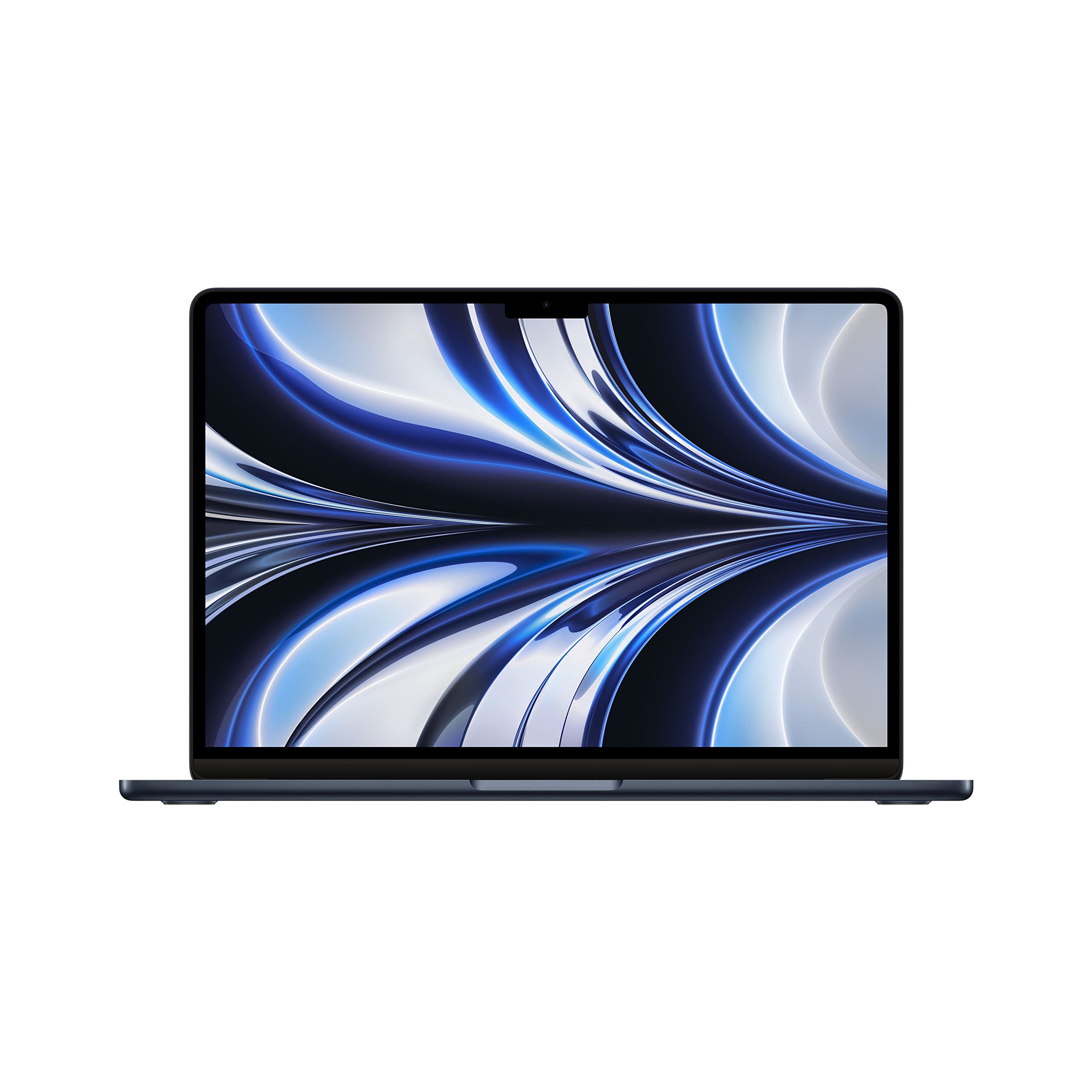Apple 2022 MacBook Air Laptop mit M2 Chip: 13,6" Liquid Retina Display, 8GB RAM, 512 GB SSD Speicher, beleuchtete Tastatur, 1080p FaceTime HD Kamera. Kompatibel mit iPhone/iPad; Mitternachtsblau