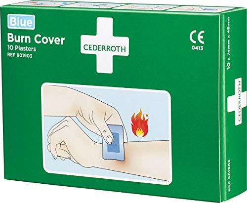 CEDERROTH Verbrennungspflaster , Burn Cover, , 74 x 45 mm