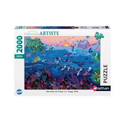 Nathan Wonders of the Ocean 2000 Teile Puzzle Nathan-87313 2