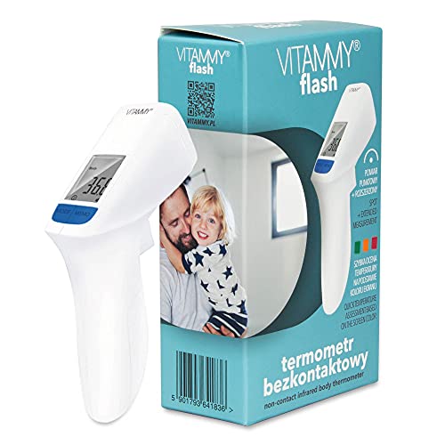 VITAMMY Flash HTD8816C Touchless Thermometer Vitammy FLASH HTD8816C Innovative Technologie 2 Messarten - : Standard