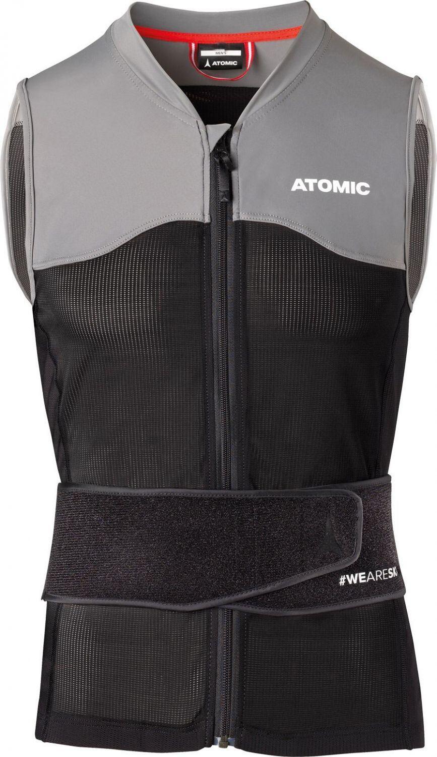 Atomic Live Shield Vest Man Protektor (Gr&ouml;&szlig;e: M, K&ouml;rpergr&ouml;&szlig;e 170 bis 180 cm, black/grey)
