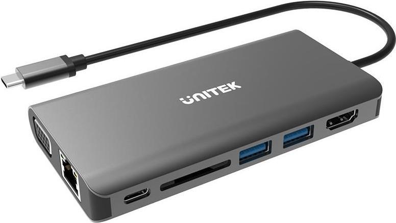 UNITEK D1019A Unitek HUB 8w1 USB3.1 T