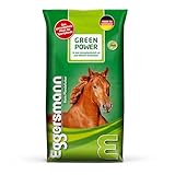 Eggersmann Green Power 20 kg - Pferdemüsli getreidefrei - Für leistungsbezogene Pferde im Training und Turniersport - Natürliches Eggersmann Pferdefutter