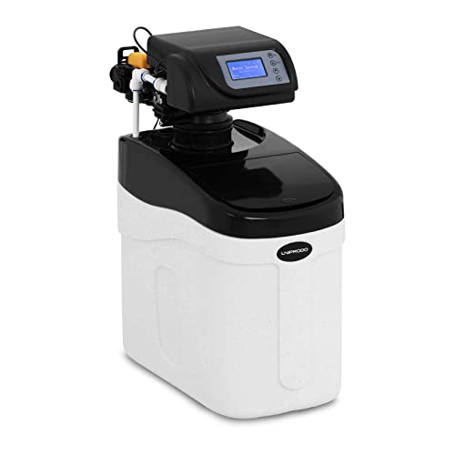 Uniprodo UNI_WATERSOFTENER_500 Entkalkungsanlage Wasserenthärtungsanlage Enthärtungsanlage Wasserenthärter Wasserentkalker Wasserentkalkungsanlage 1-4 Personen 5 l Harz