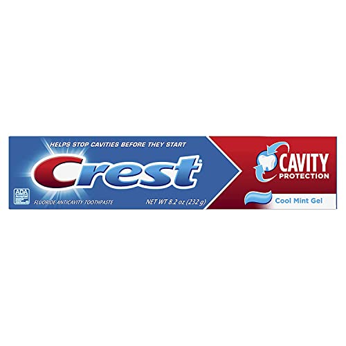 Crest Hohlraumversiegelung Zahnpasta Gel Cool Mint 8,20 Unzen (4 Stück)