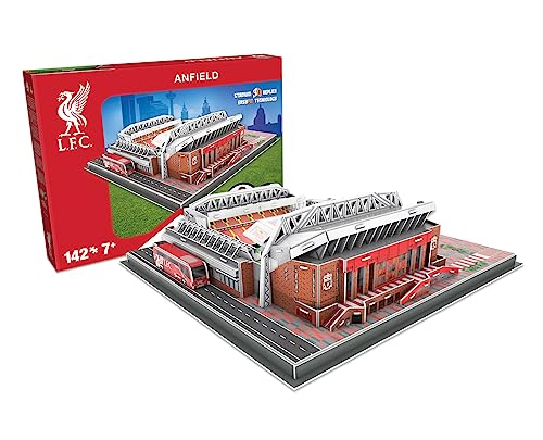 Close Up Nanostad Anfield Stadion 3D Puzzle FC Liverpool 142 Teile, aus Kunststoff & Karton