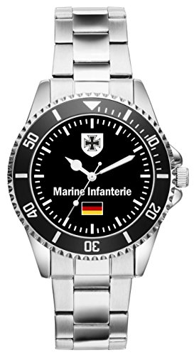 KIESENBERG Uhr - Soldat Geschenk Artikel Bundeswehr Marine Infanterie 1025