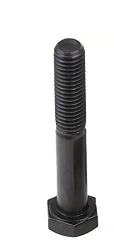 M6-M16 933 schwarze Außensechskantschrauben Außensechskantschrauben Schrauben hochfester legierter Stahl der Güteklasse 12.9 (Color : 180mm-HT, Size : M16(1pcs))