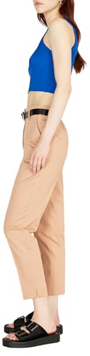 Sisley Womens Trousers 4IULLF00V Pants, Burnt 3N4, 34