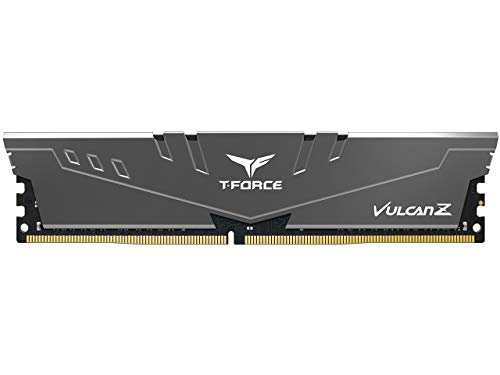 Team T-Force Vulcan Z - DDR4 - Modul - 32 GB - DIMM 288-PIN - 3200 MHz / PC4-25600 - CL16 - 1.35 V - ungepuffert - non-ECC - Grau (TLZGD432G3200HC16C01)