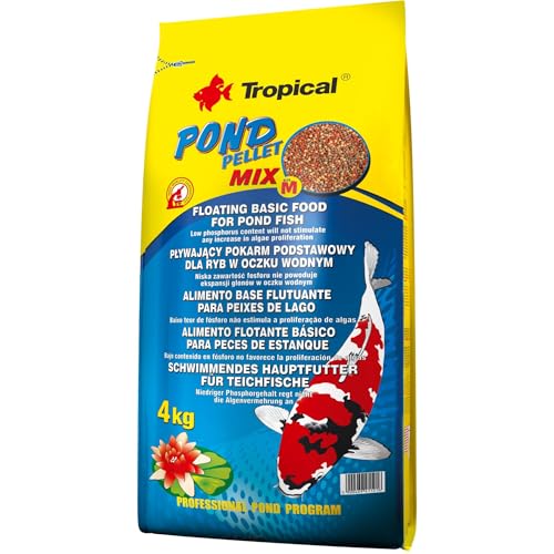 Tropical Pond Pellet Mix Size M, 1er Pack (1 x 4 kg)