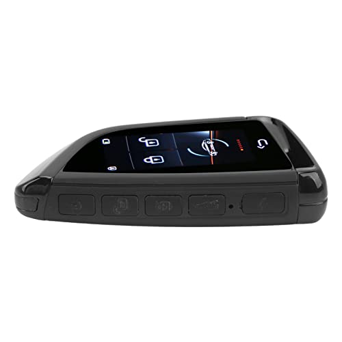 Smart Car Key Remote, Remote Key Fob Langlebig Anti Lost Automatic Lock Einfache Installation für Auto (Schwarz)