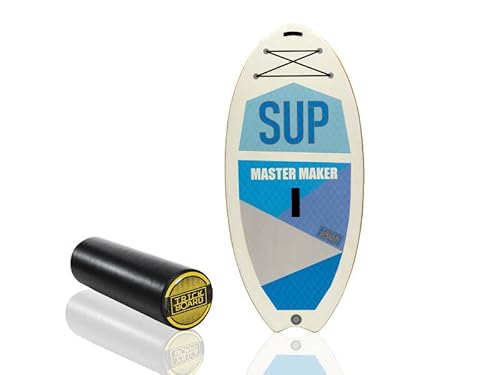 Trickboard Surfer Wave Surf SUP Balance Board Balance Trainer + Aufkleber kostenlos