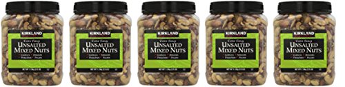 KIRKLAND SIGNATURE Extra Fancy Unsalted Mixed Nuts 2.5 (LB)