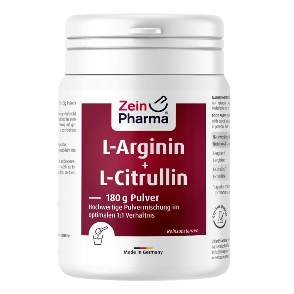 L-Arginin + L-Citrullin 180 g Pulver 180 g