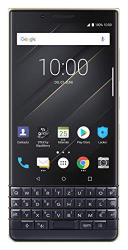 BlackBerry KEY2 LE Business Smartphone, 64 + 4 GB, Dual-SIM Champagne