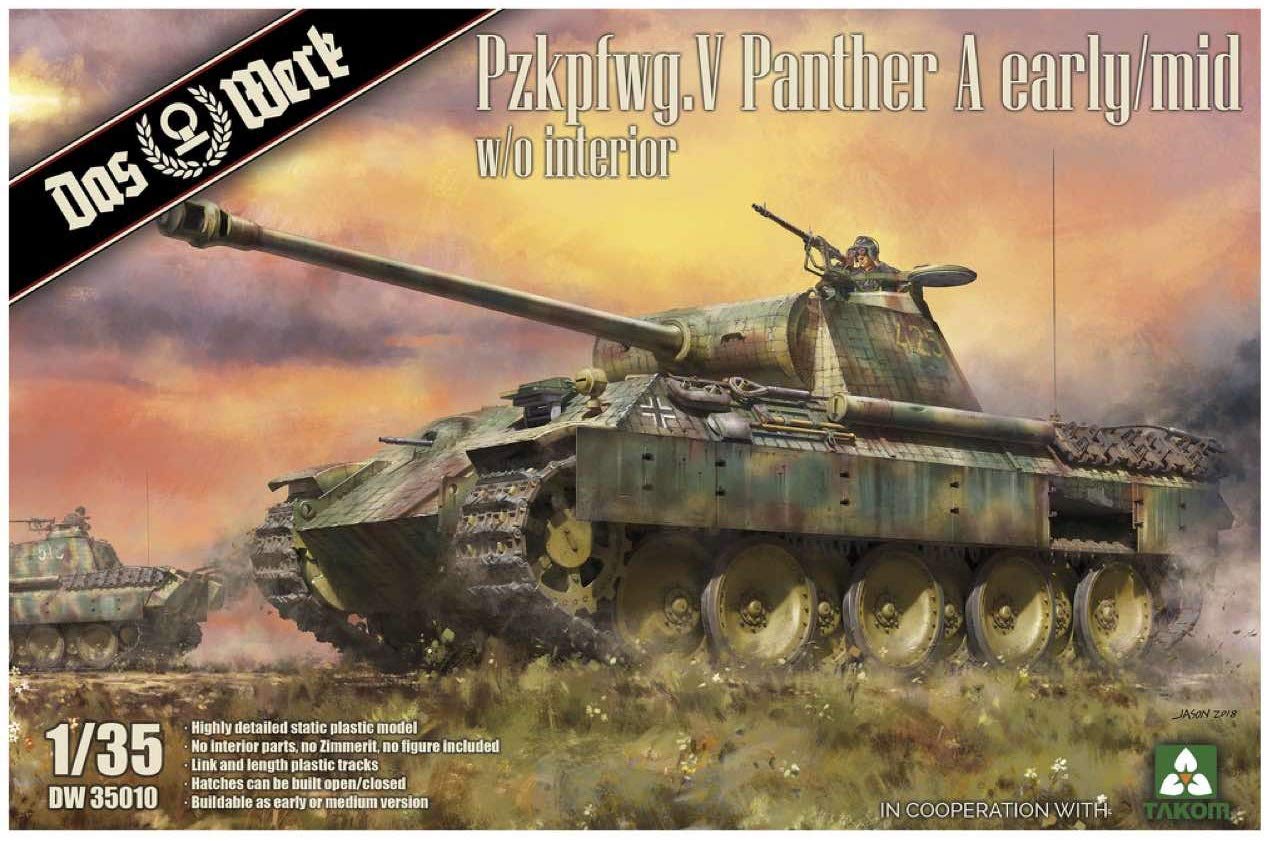 Das Werk 1/35 DW35010 Panther A Early/mid Version