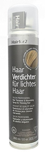 Hairfor2 Haarverdichtungsspray gegen lichtes Haar (300ml, Dunkelblond)