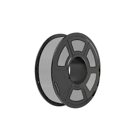 1 kg 3D-Drucker-Filament, solides buntes Filament, weicher flexibler TPU-Druckdraht, Durchmesser 1,75 mm +/- 0,02 mm, glänzende Oberfläche (Farbe : Dark Gray)