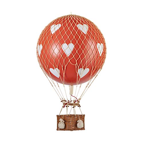 Authentic Models - Mobile - Dekoballon - Ballon - Travel Lights - Farbe: Hearts Red - ØxH: 32 x 56 cm