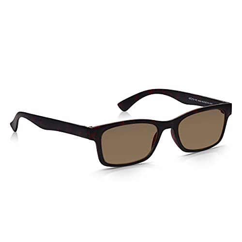 Read Optics Lesesonnenbrille für Damen und Herren 1,0–3,5, Fertiglesebrille mit getönten Gläsern, Sonnenschutz und UV-400-Schutz