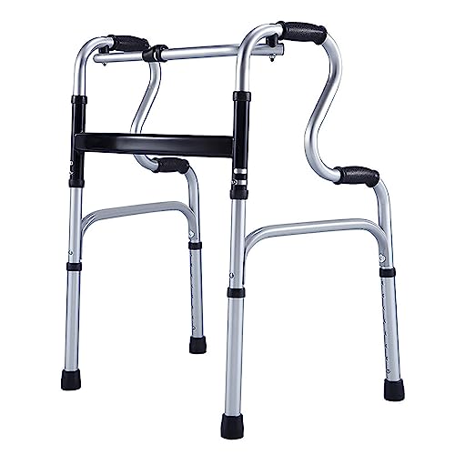 3 in 1 Stand-Assist Folding Walker,Heavy Duty Walking Mobility Aid, kann als Sicherheitsschiene verwendet werden,höhenverstellbar Antrieb Wanderer für Senioren Ältere Erwachsene