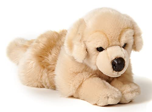 Uni-Toys - Golden Retriever, liegend - 40 cm (Länge) - Plüsch-Hund, Haustier - Plüschtier, Kuscheltier