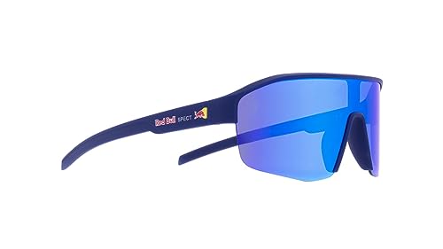 Red Bull Spect Eyewear Unisex Dundee Sonnenbrille, matt Blue (Soft Touch), S