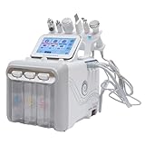 Begoniape Wasserstoff Sauerstoff Hautpflege Maschine 6 in 1 SPA Schönheitswerkzeuge mit 7'' LED-Anzeige Hydro Facial Klein Blase Sauerstoffgerät für Zuhause Aquafacialgerät