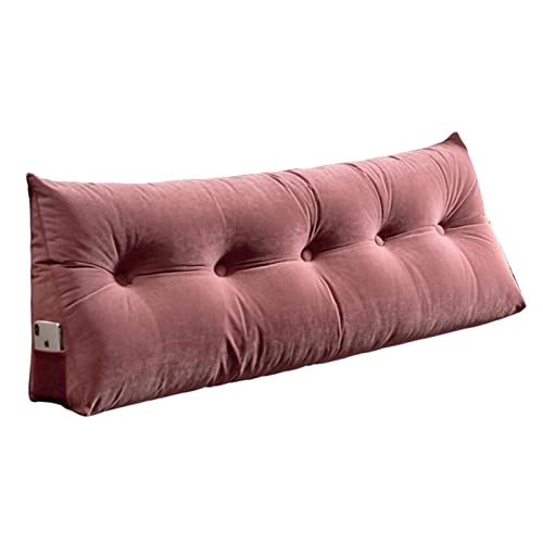 QQY Rechteckiges Lesekissen, Große Rückenlehne Lendenkissen Positionierung Zurück Unterstützung Bolster Für Bett Sofa Couch (Color : B, Size : 79X20"/200x50cm)
