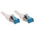 LINDY 47200 RJ45 Netzwerkkabel, Patchkabel CAT 6a S/FTP 20.00m Weiß 1St.