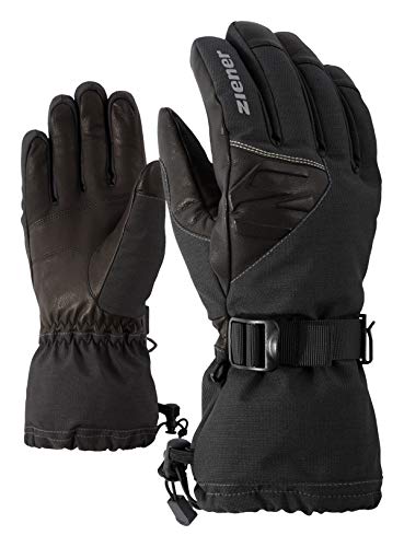 Ziener Erwachsene GOFRIED AS(R) AW glove ski alpine Handschuhe, grey iron tec, 6.5