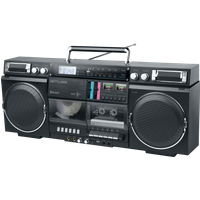 MUSE M-380 SW - Boombox M-380 mit Digitalradio, CD, Kassette und Bluetooth