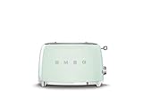 Smeg TSF01PGEU Toaster 2 Scheiben, pastellgrün