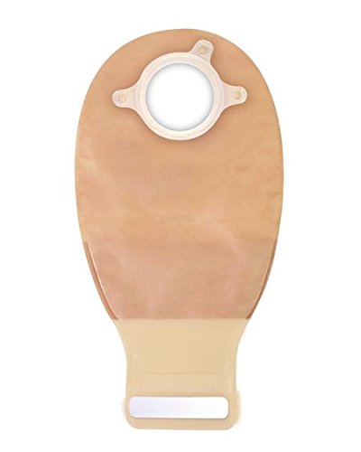 Natura + Drainable Pouch with InvisiClose and filter, Opaque, Standard 70mm, 2 3/4 in by Natura