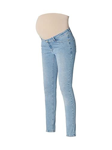ESPRIT Maternity Damen Pants Denim Over The Belly Skinny Jeans, Lightwash - 950, 42 EU
