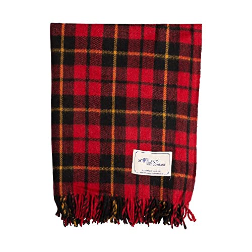 The Scotland Kilt Company Bordüre Tweeds Knie Reise Teppich Decke Wolle Tartan - Wallace