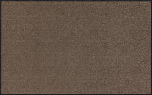 Salonloewe Fußmatte 075x120 cm Taupe Fußabtreter, innen, außen, Schmutzfangmatte, Sauberlauf-Teppich