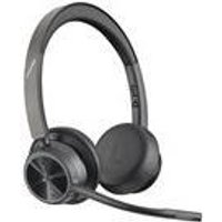 Poly Voyager 4300 UC Series 4320 - Für Microsoft Teams - Headset - On-Ear - Bluetooth - kabellos - USB-C - Geräuschisolierung - Zertifiziert für Microsoft Teams