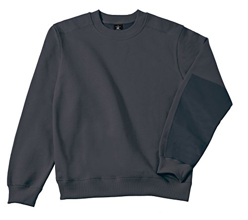 B&C Arbeits-Sweater 'Hero Pro' Hero Pro [WUC20] L,Dark Grey