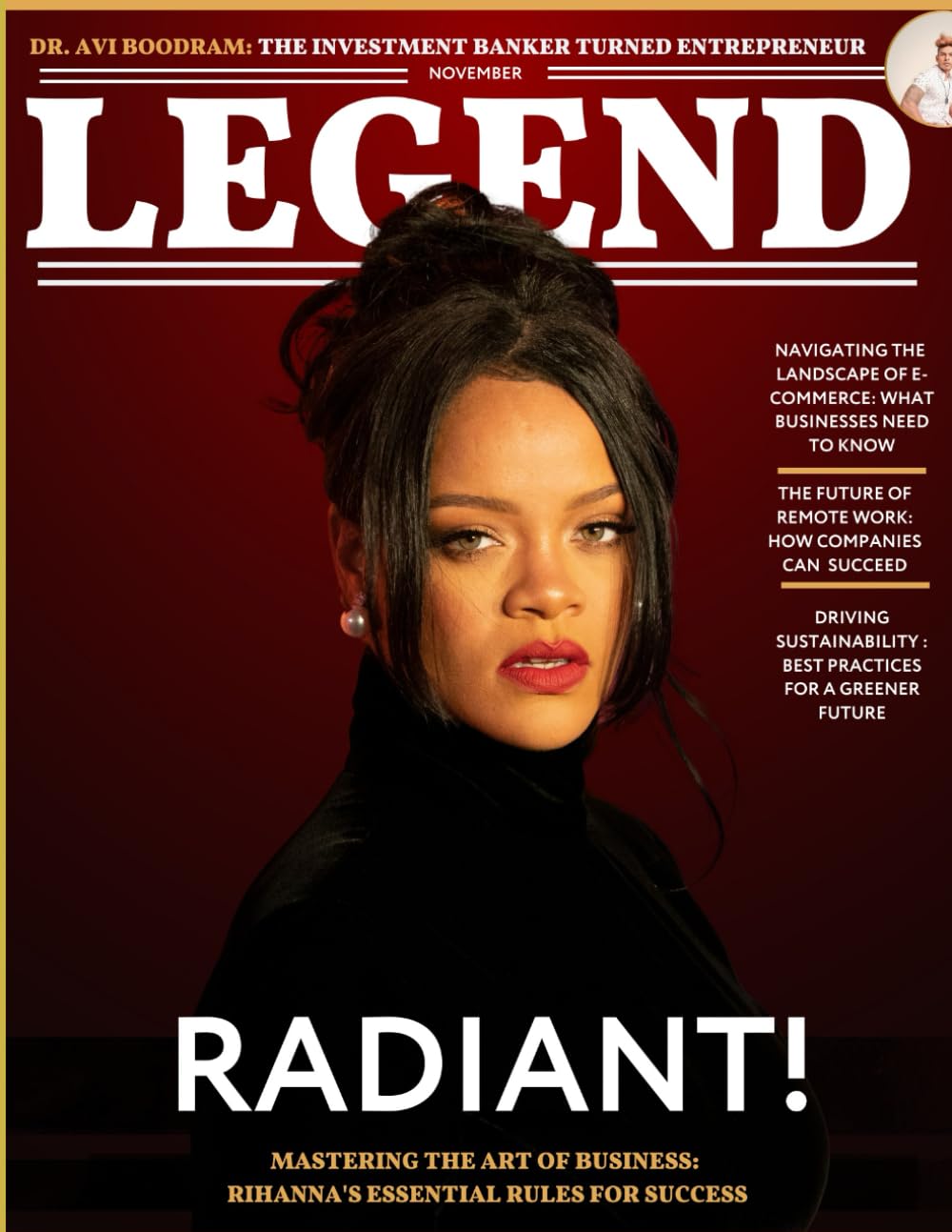Legend Magazine: The Legacy of Rihanna & Dr. Avi Boodram