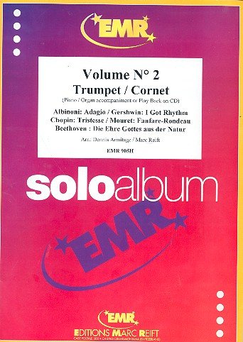 Solo-Album Band 2: für Trompete und Klavier (Orgel)