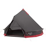 Justcamp Bell 6 Tipi Zelt für Gruppen, Familien oder Camping bis zu 6 Personen
