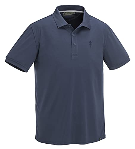 Pinewood Herren Ramsey Polo Shirt Polohemd, Dark Navy (314), L