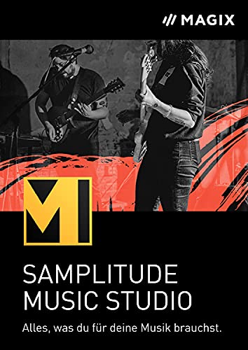 MAGIX Samplitude Music Studio 2022 | Alles, was du für deine Musik brauchst | Das komplette Studio zum Komponieren, Aufnehmen, Mixen und Mastern|Standard|2 Geräte|unlimited|PC|Download|Download