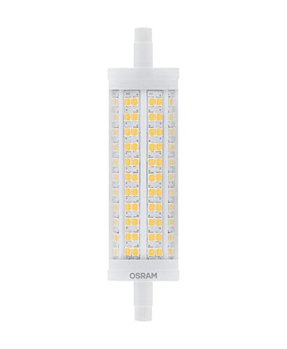 OSRAM LED Stablampe mit R7s Sockel, LED-Röhre mit 17,50 W-Glühbirne, Ersatz für 150W-Glühbirne, Warmweiß (2700K), 10er-Pack