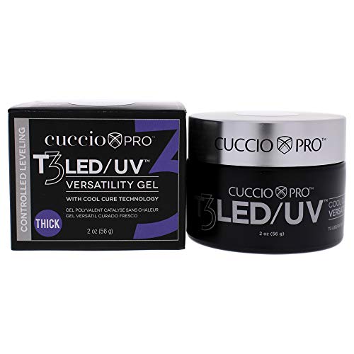 Cuccio Pro - T3 LED/UV Controlled Leveling Gel - White - 56g / 2oz