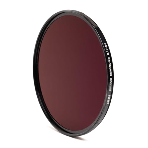 NiSi Sonnenfilter Solar Filter 77mm UV/IR Cut ND100000 (5,0) 16.6 Blenden Neutral-Graufilter für die Fotografie von Sonnenfinsternissen