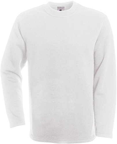 Kasten-Sweatshirt 'Open Hem', Farbe:White;Größe:L L,White